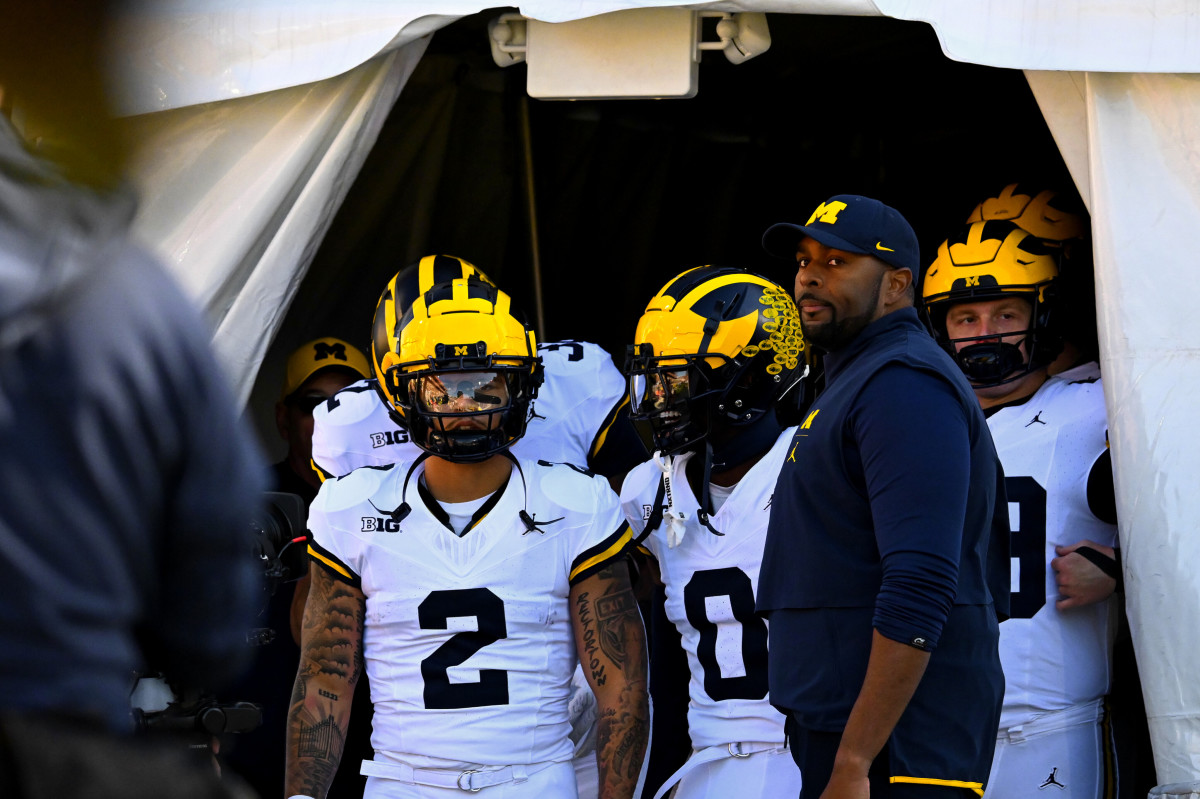 Michigan Football Blake Corum Looks Ahead To His Final Game At