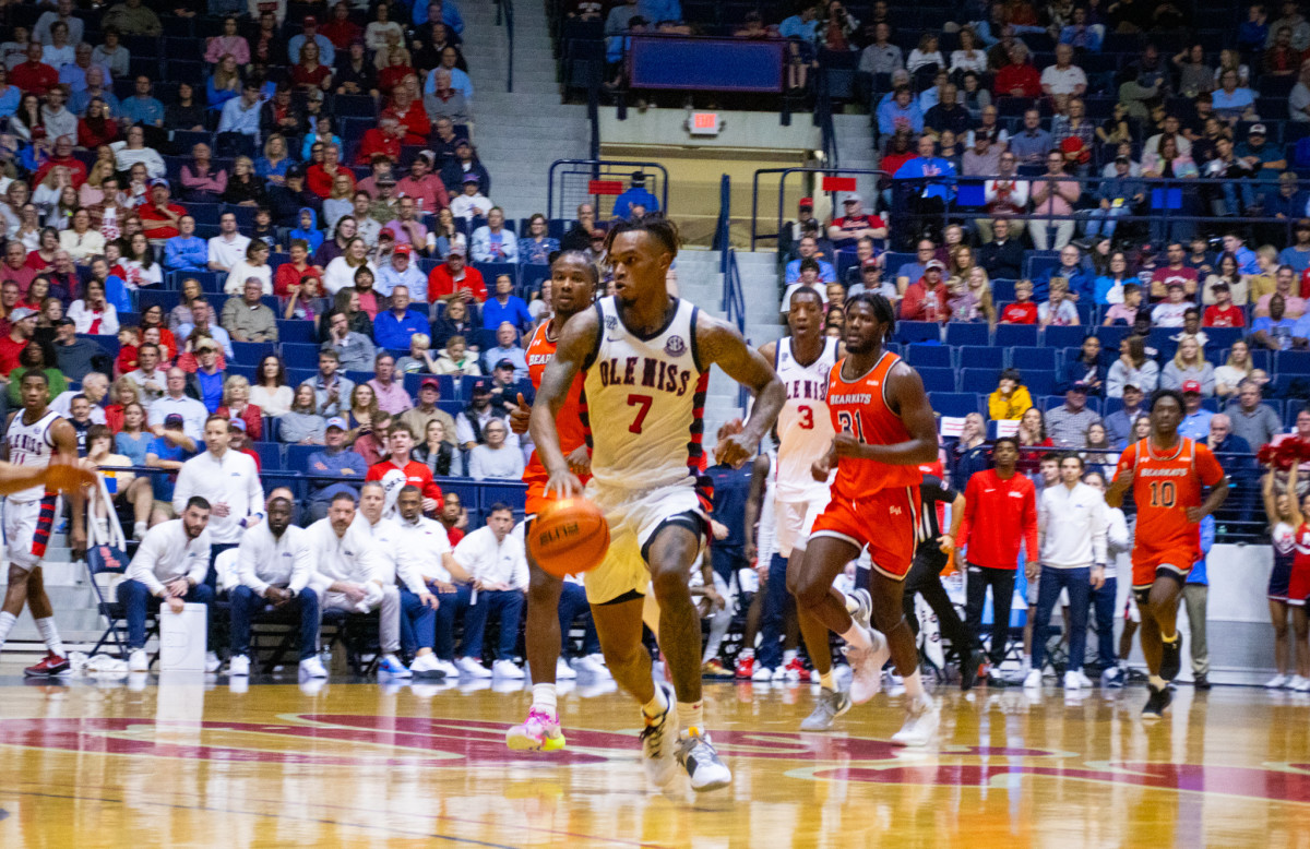 Allen Flanigan vs. Sam Houston State in Oxford.