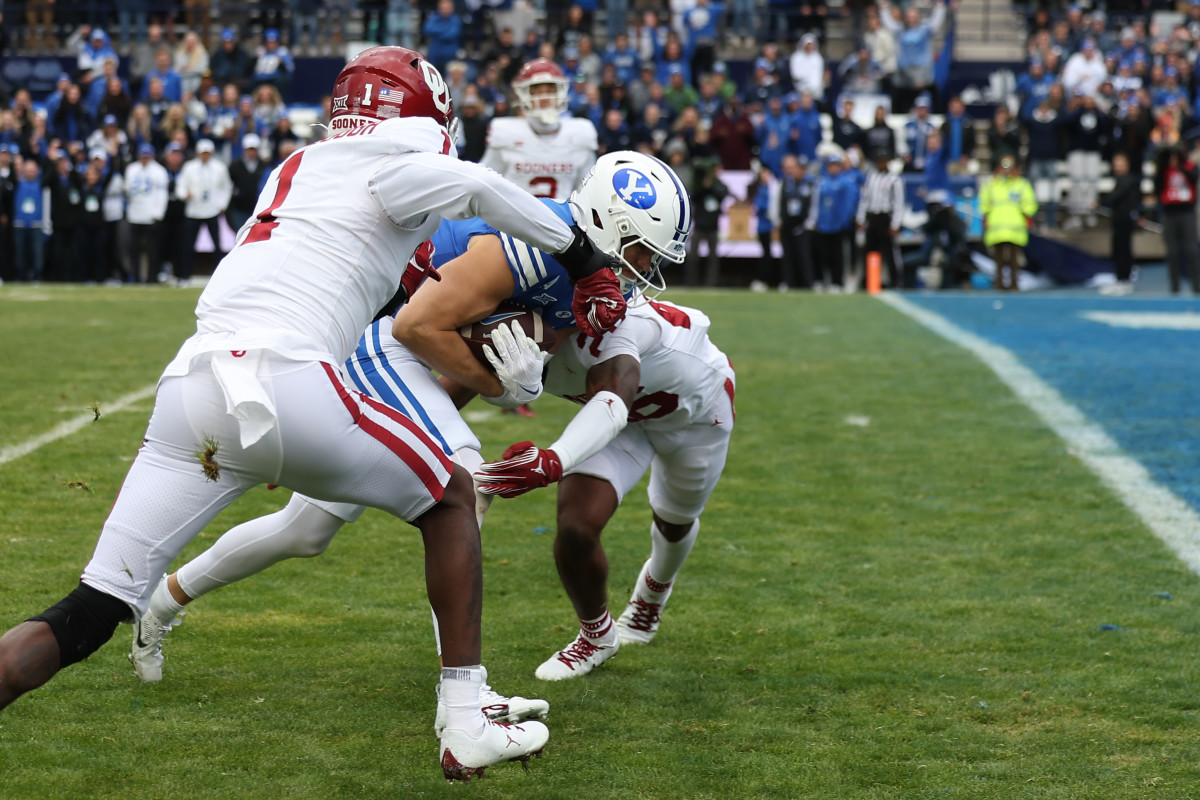 FB - Kani Walker, Dasan McCullough, BYU Cougars