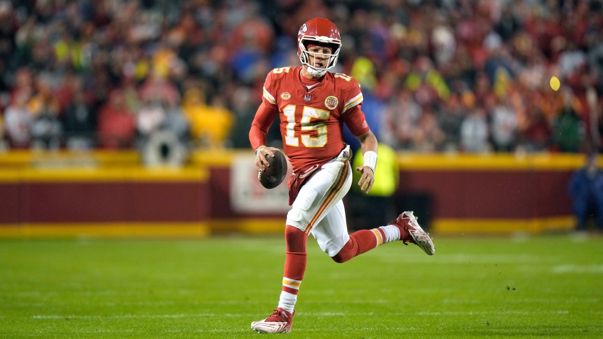 Mahomes threw for a season-low 177 yards on Monday, as the Chiefs were scoreless in the second half.