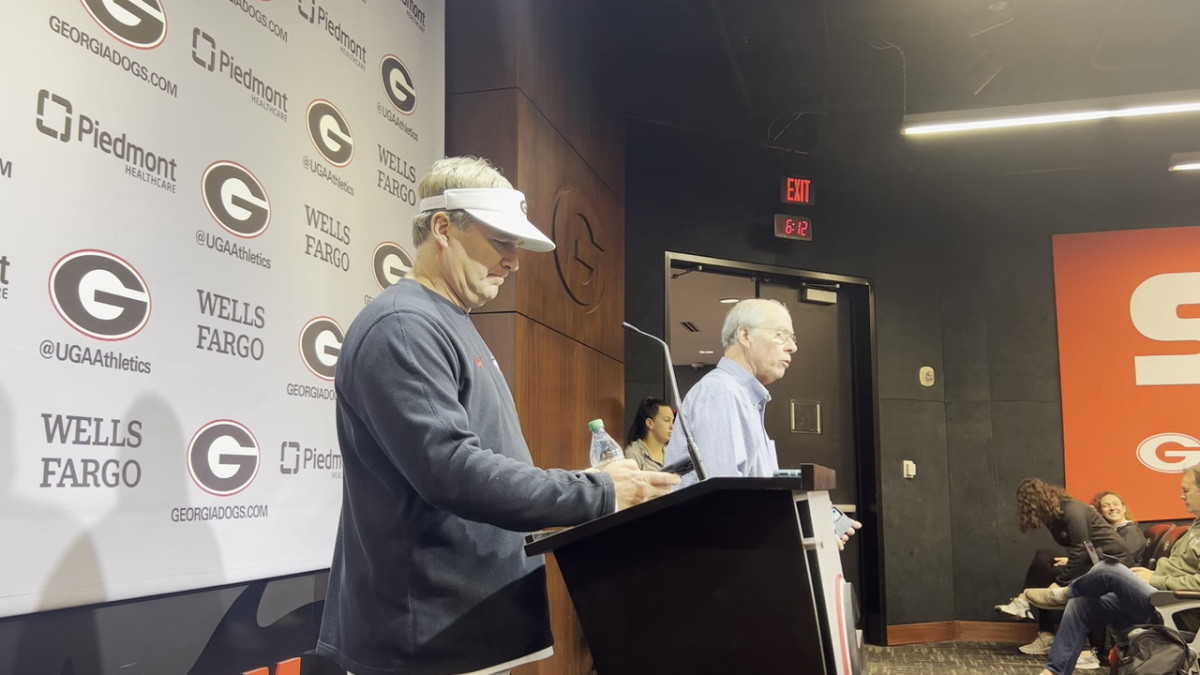 Kirby Smart Press Conference On Tuesday Before Georgia Vs Georgia Tech ...