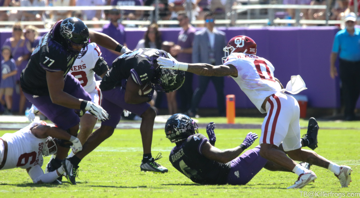 TCU vs Oklahoma in 2022