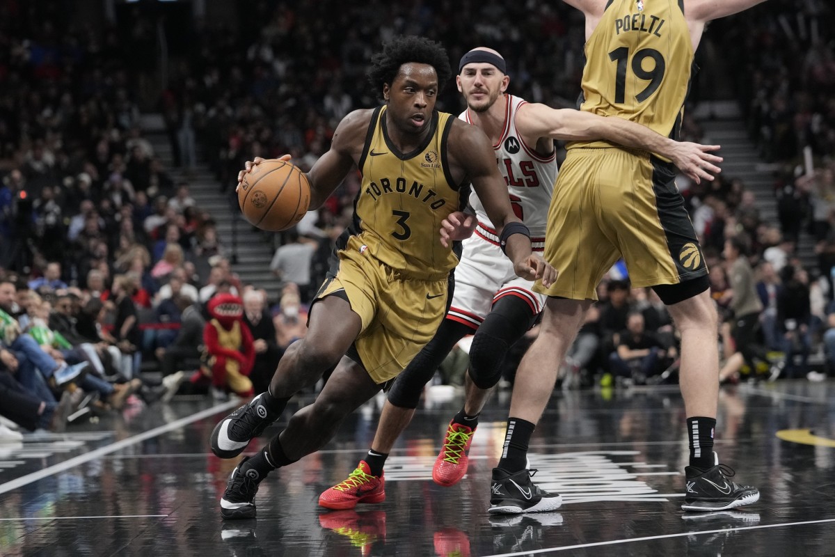 Raptors Use Hot Start To Survive Late Scare From Bulls - Sports ...