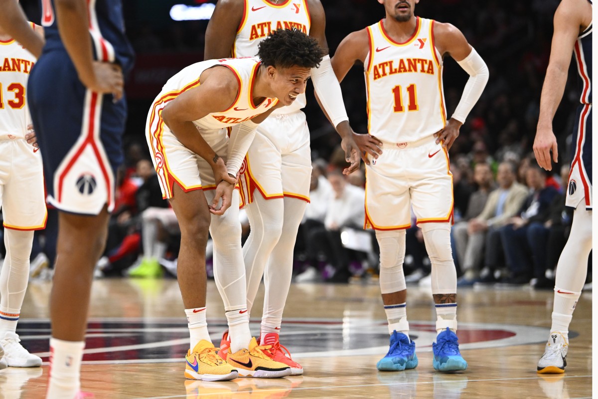 Jalen Johnson injured vs the Wizards