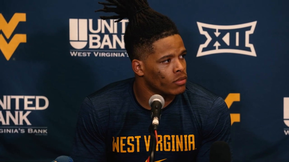 WATCH: Jahiem White Baylor Postgame - Sports Illustrated West Virginia ...