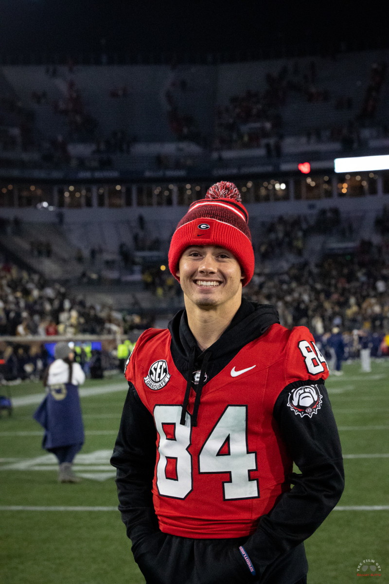 Georgia WR, Ladd McConkey vs Georgia Tech 