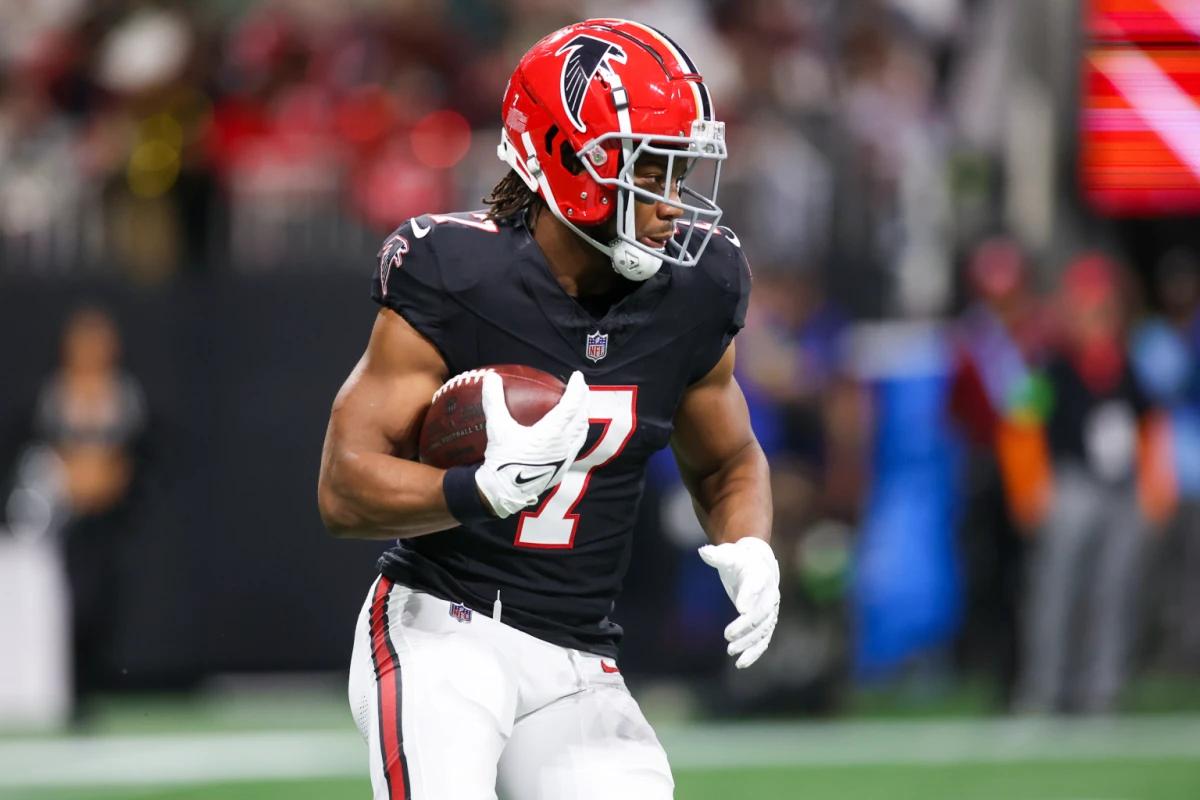 Atlanta Falcons rookie running back Bijan Robinson had a big day when needed most.