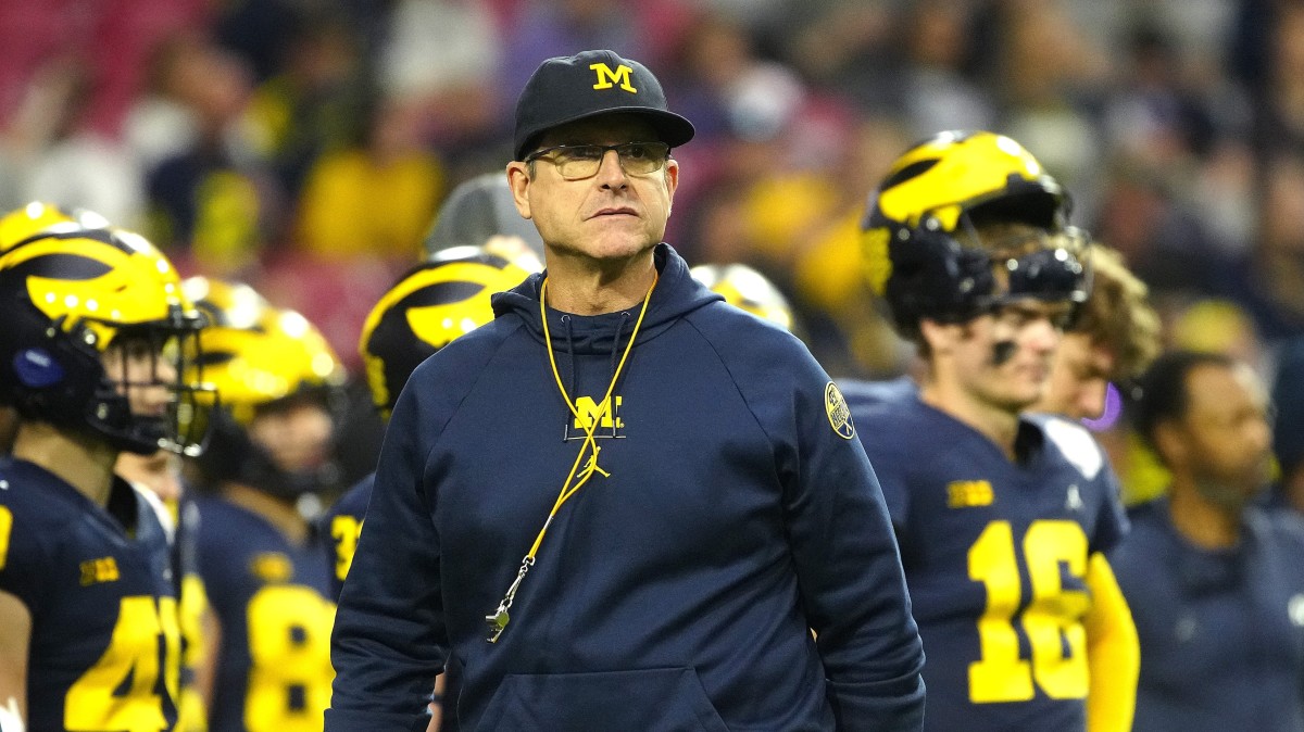 After serving his three-game suspension, Jim Harbaugh will be back on the sideline in Indianapolis.
