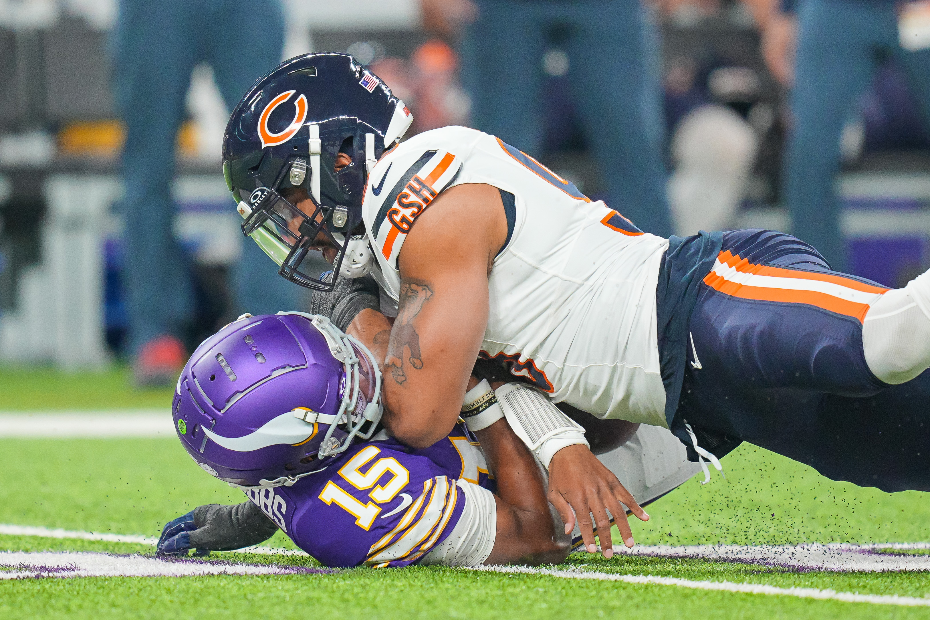 Minnesota Vikings fall to Chicago Bears 12-10 on 4th field goal by