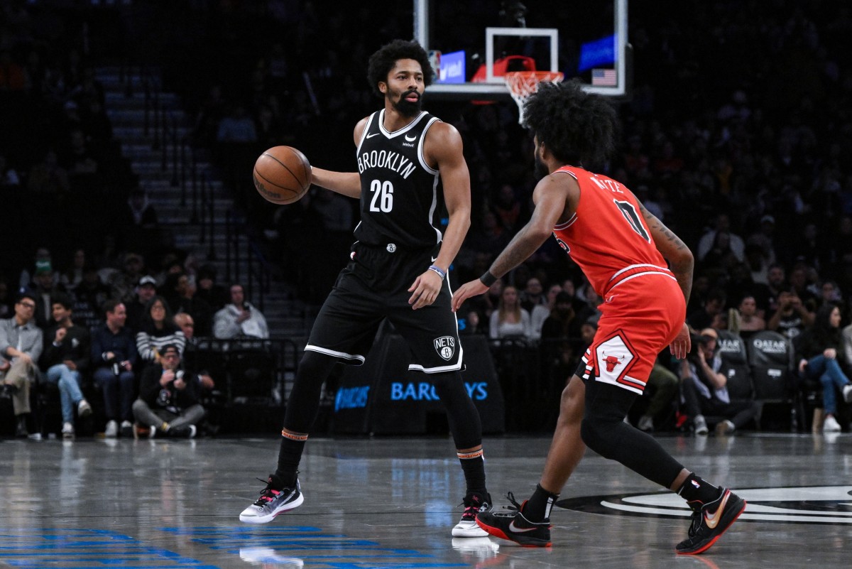 Brooklyn Nets guard Spencer Dinwiddie