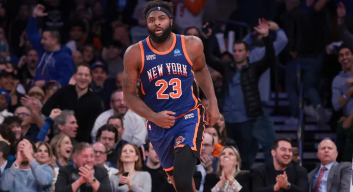 Robinson during a November game at Madison Square Garden