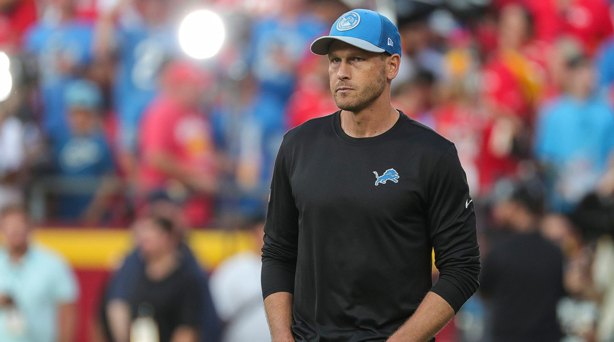 Lions offensive coordinator Ben Johnson is the leading coaching candidate in the 2024 cycle.