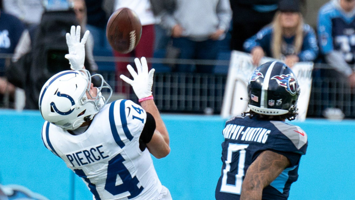 Indianapolis Colts WR Alec Pierce vs. Tennessee Titans