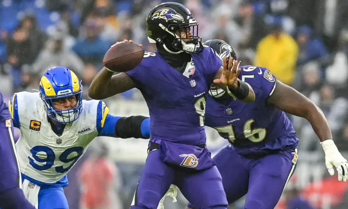 Lamar Jackson and the Baltimore Ravens are tied for the best record in football at 11-3.