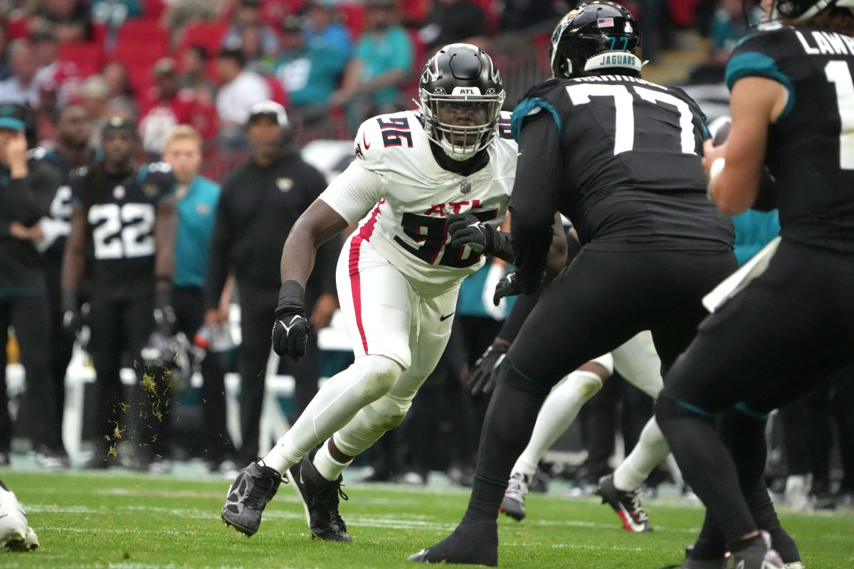 Atlanta Falcons Rookie Zach Harrison 'Leaps & Bounds' Better After Breakout  vs. Carolina Panthers - Sports Illustrated Atlanta Falcons News, Analysis  and More