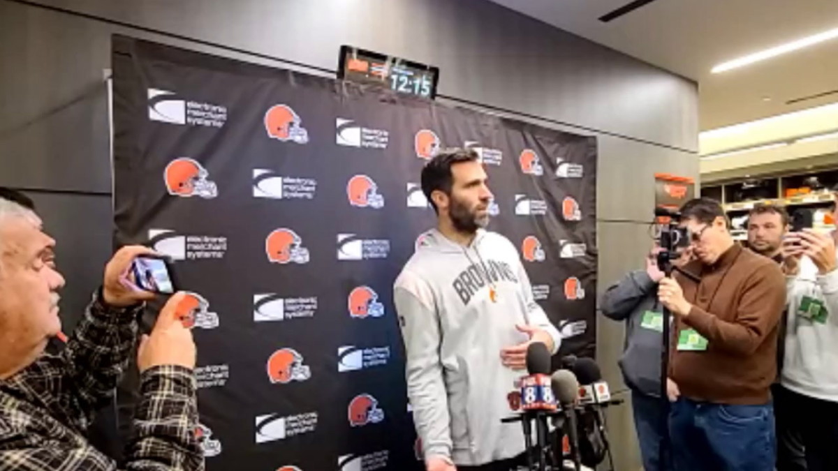 Joe Flacco Media Availability December 13, 2023