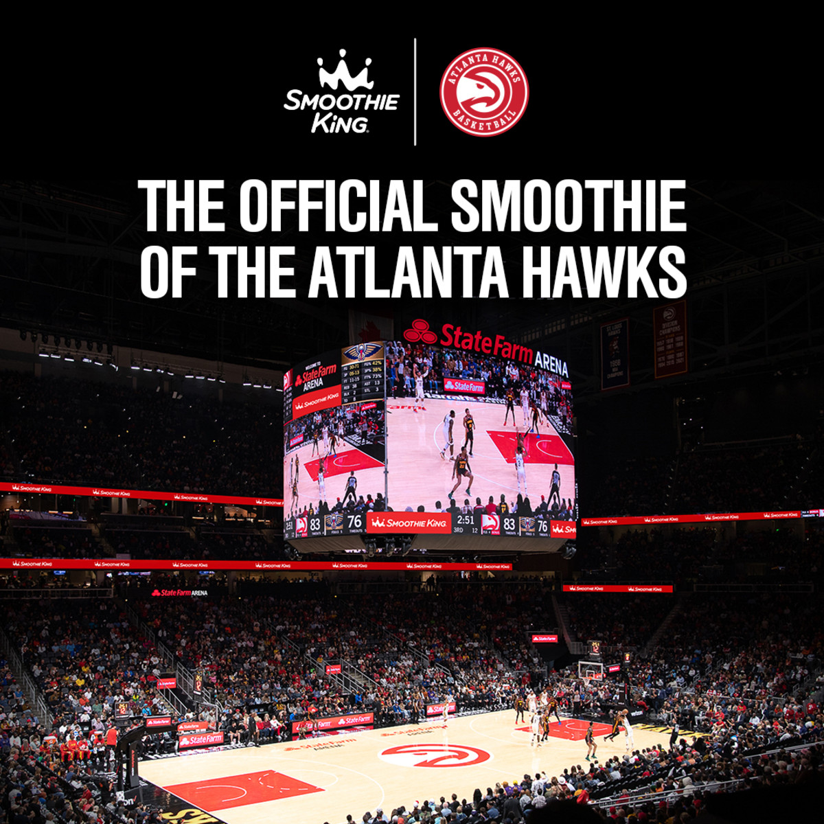 Atlanta Hawks announce Smoothie King partnership