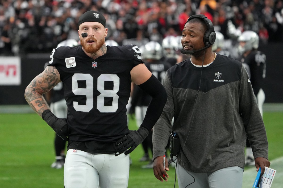 Las Vegas Raiders star spoke highly of his relationship with Defensive Coordinator Patrick Graham.