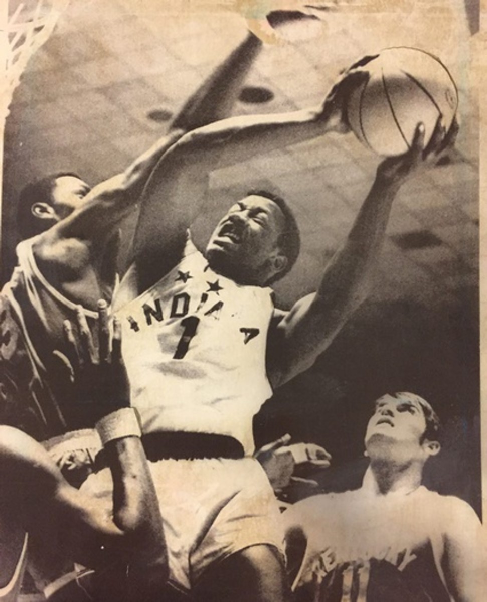 Playing with a chip on his shoulder, George McGinnis scored 53 points and grabbed 30 rebounds during an Indiana-Kentucky high school All-Star Game. (USA TODAY Sports)