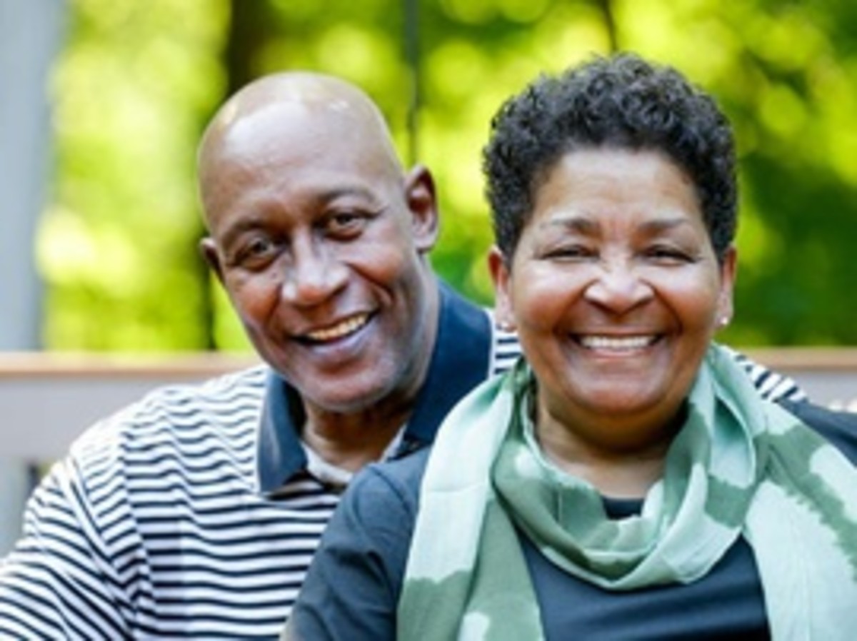 George McGinnis with his wife, Lynda. (USA TODAY Sports)