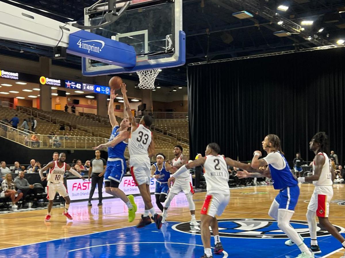 Mac McClung helped carry the scoring load in a rematch against the Birmingham Squadron.