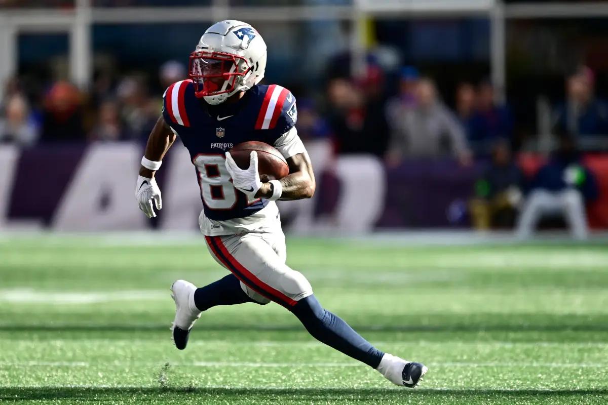 New England Patriots WR Demario Douglas