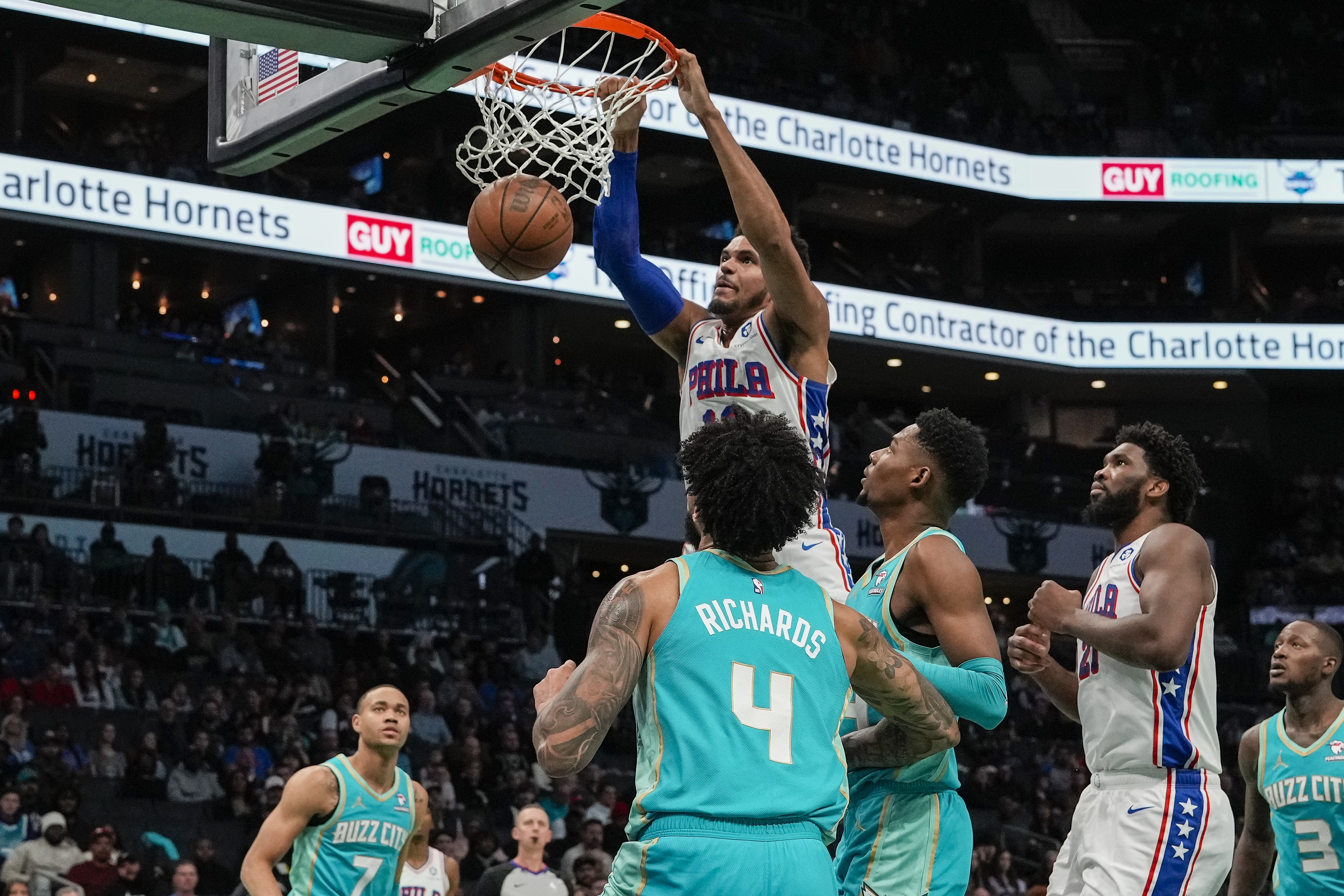 Hornets Blown Out By 76ers - Sports Illustrated Charlotte Hornets News ...