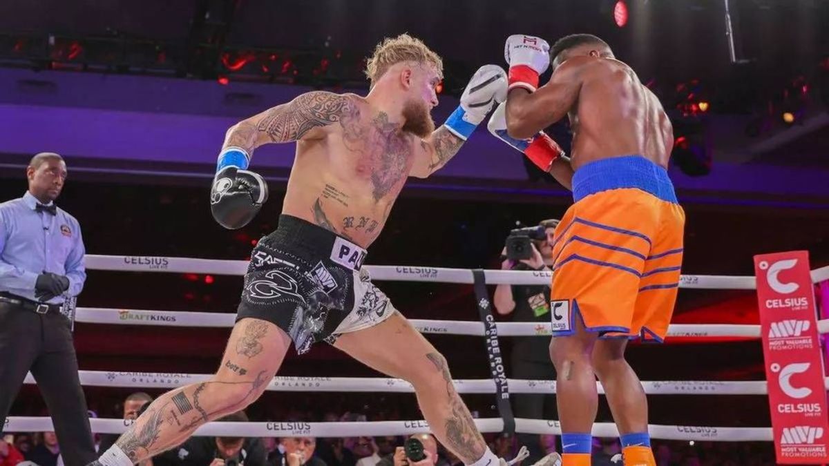 Jake Paul delivers dramatic one-punch, first-round knockout of Andre August