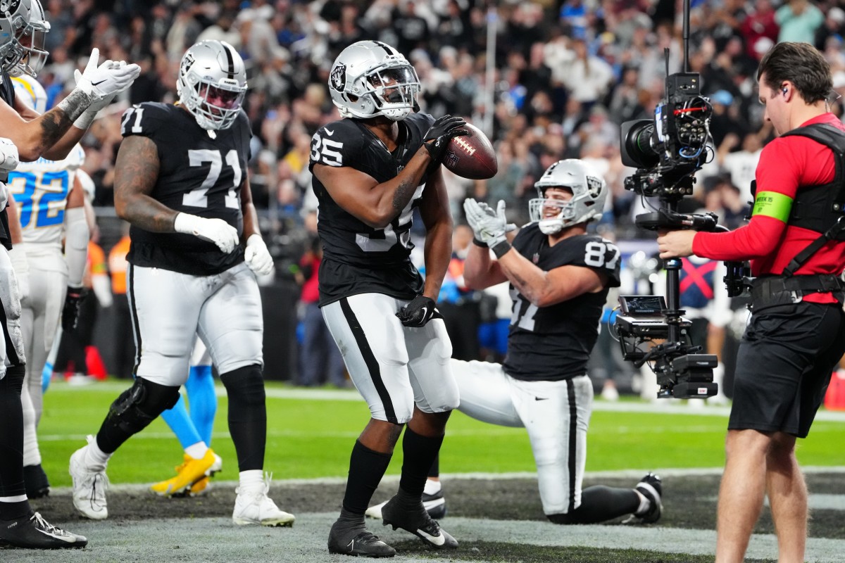 From The Raiders' Locker Room: RB Zamir White - Sports Illustrated Las ...