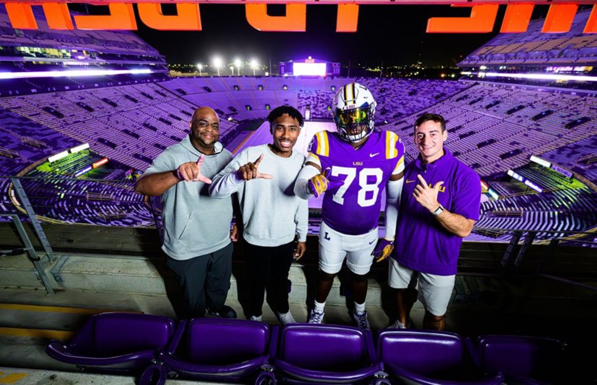 LSU Football: Tigers Land Commitment From Top OL Devin Harper - Sports ...