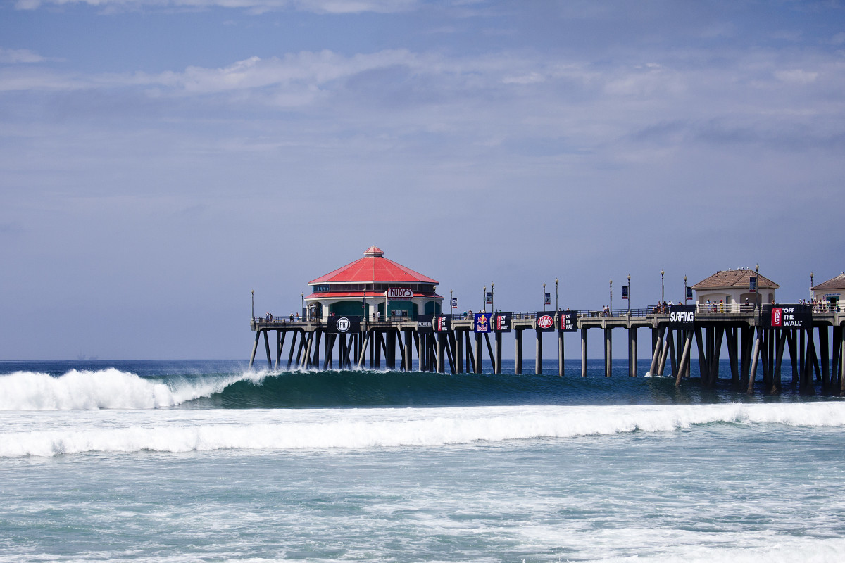 US Open of Surfing In Huntington Beach
