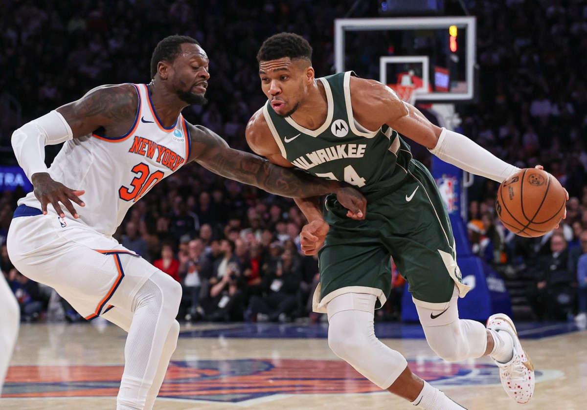 Giannis still happy with Bucks' back-to-back game split vs. Knicks ...