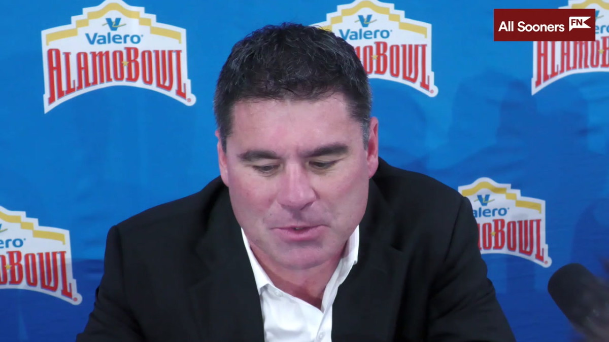 WATCH: Oklahoma OC Seth Littrell Alamo Bowl Breakout Interview - Sports ...