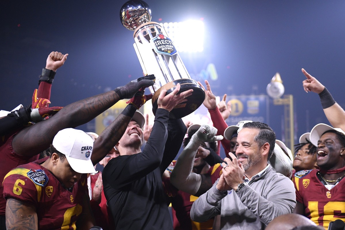 USC Football Where Lincoln Riley Ranks Surprise Holiday Bowl W In His