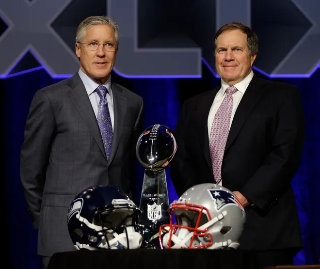 Patriots - Bill Belichick Pete Carroll