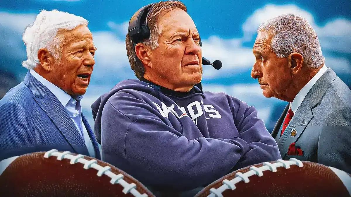 Bill Belichick Robert Kraft Arthur Blank