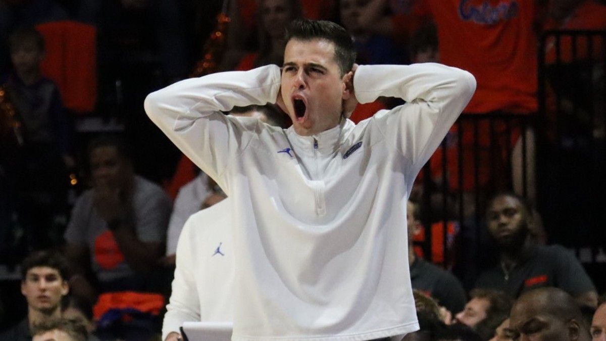 Florida head coach Todd Golden