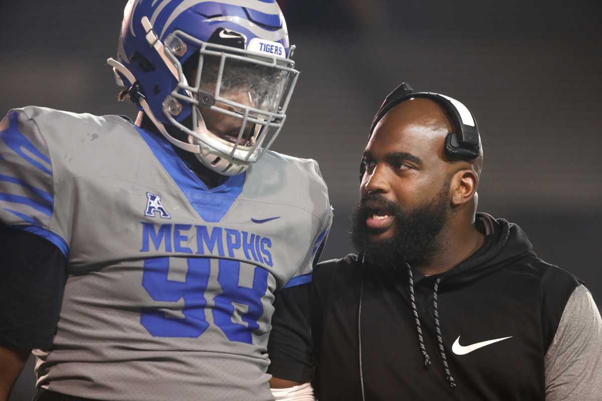 Former Memphis Defensive Line Coach Kyle Pope