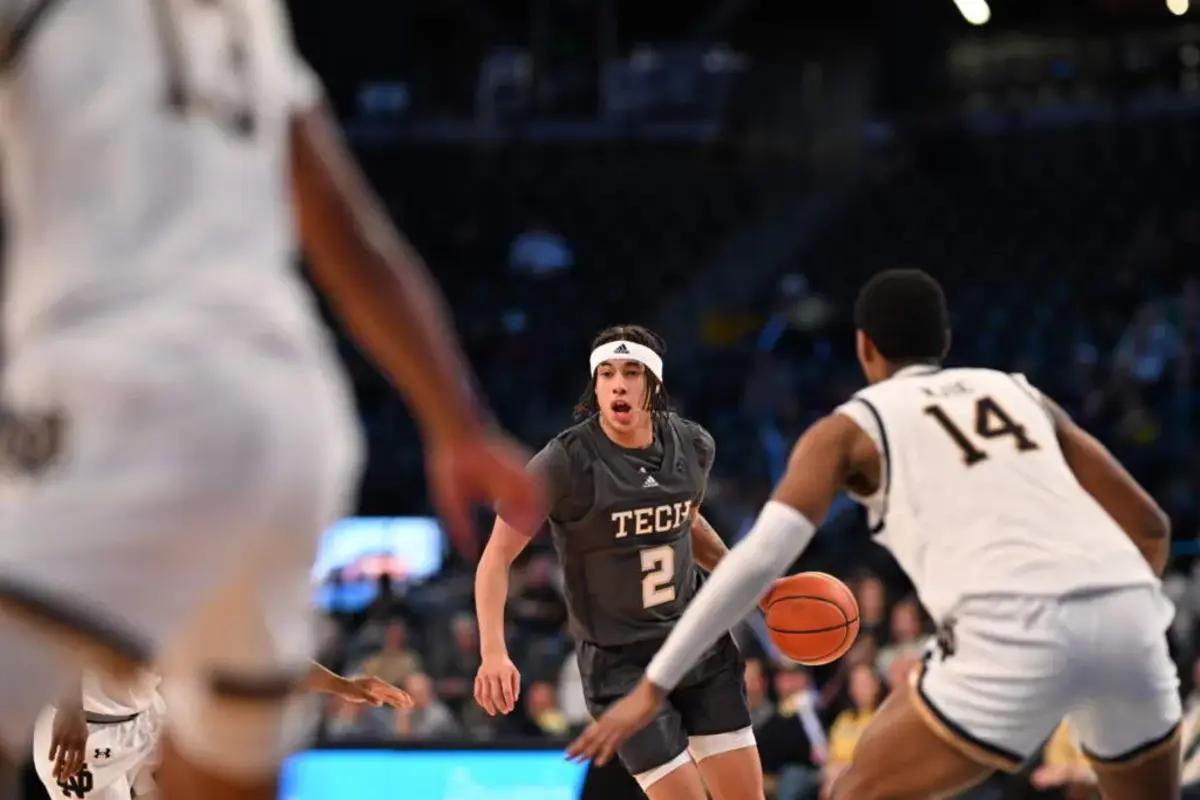 Georgia Tech point guard Nait George