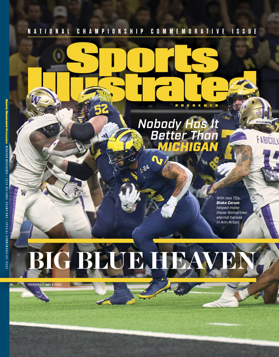 Michigan Football Sports Illustrated Cover