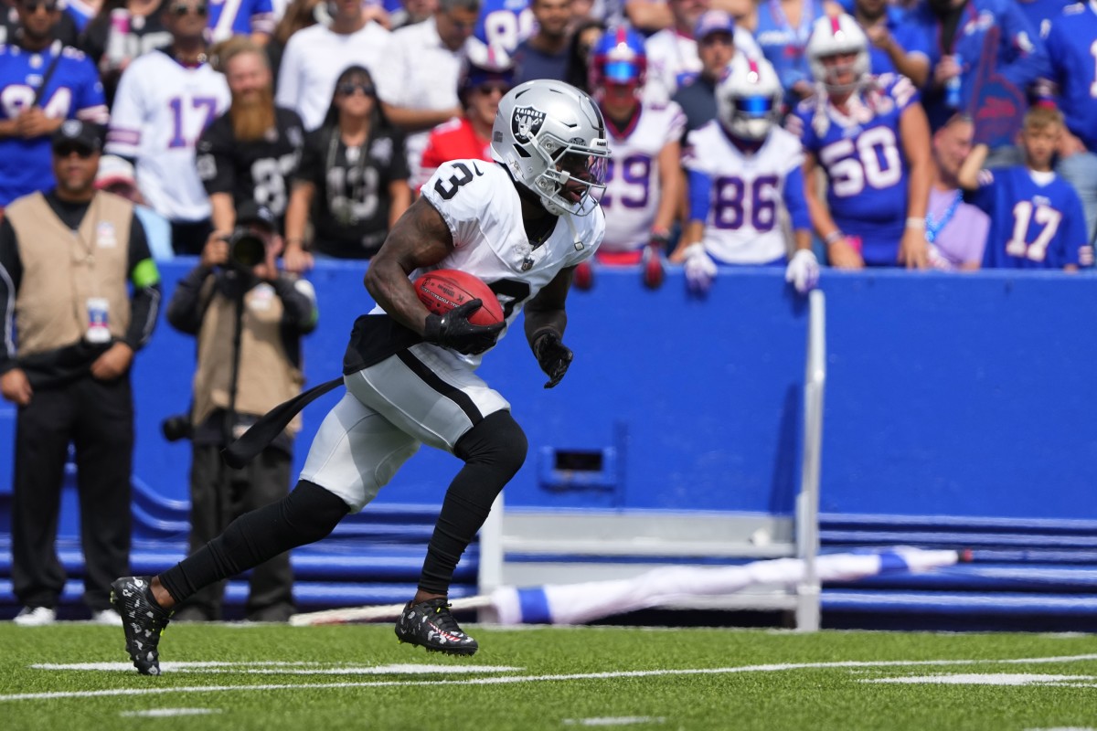 The Las Vegas Raiders could move on from wide receiver Deandre Carter this offseason.