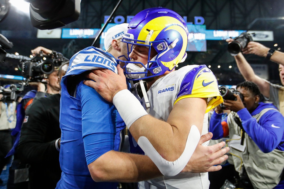 Jared Goff Leads Lions To First Playoff Win Since 1991 Season - Sports ...