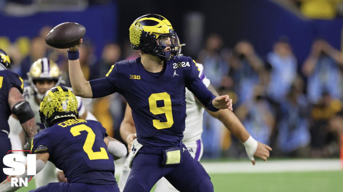 J.J McCarthy, Blake Corum Declare For NFL Draft, Jim Harbaugh To Meet ...