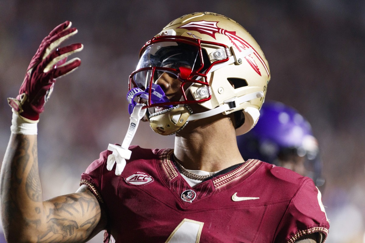 Las Vegas Raiders NFL Draft prospect WR Keon Coleman, FSU Sports