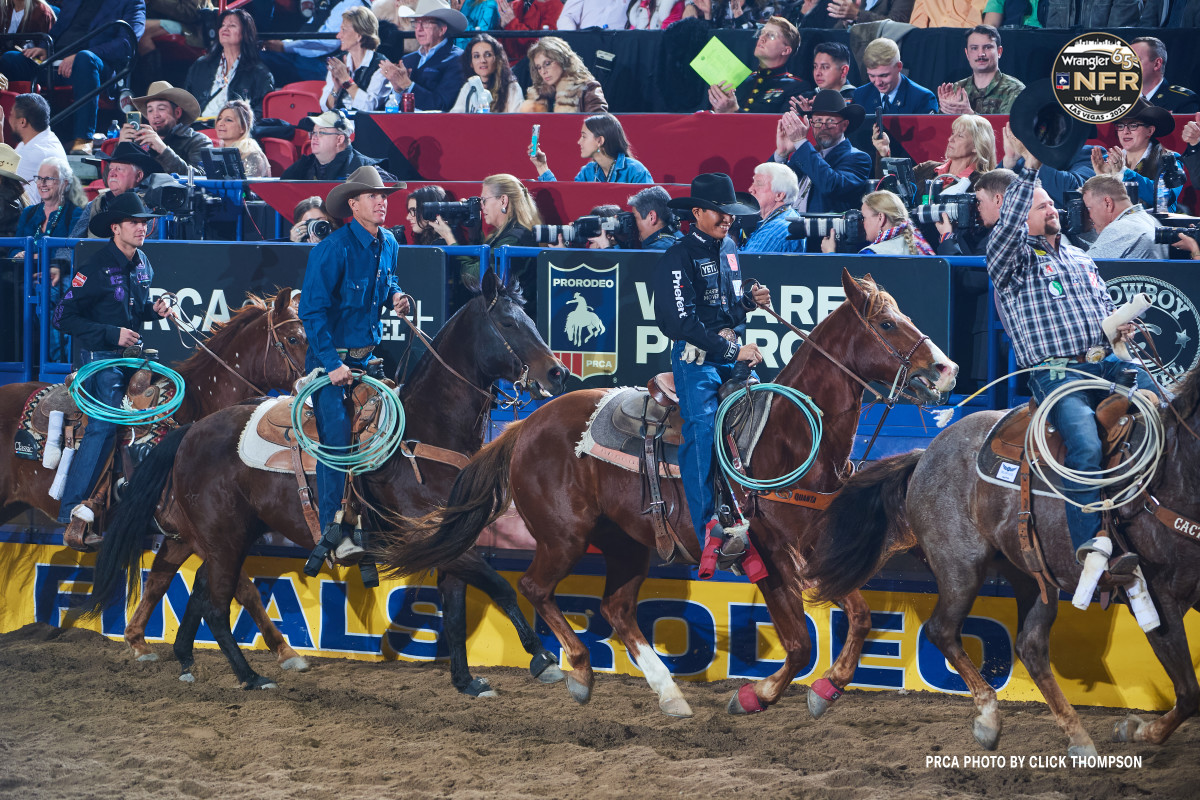 After NFR Average Win, Ropers Colter Todd and Derrick Begay Set