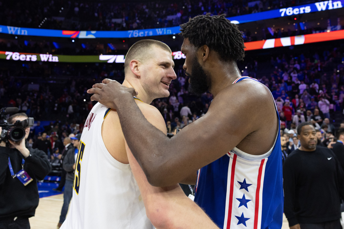 Joel Embiid's Message To Nikola Jokic After Beating Denver Nuggets ...