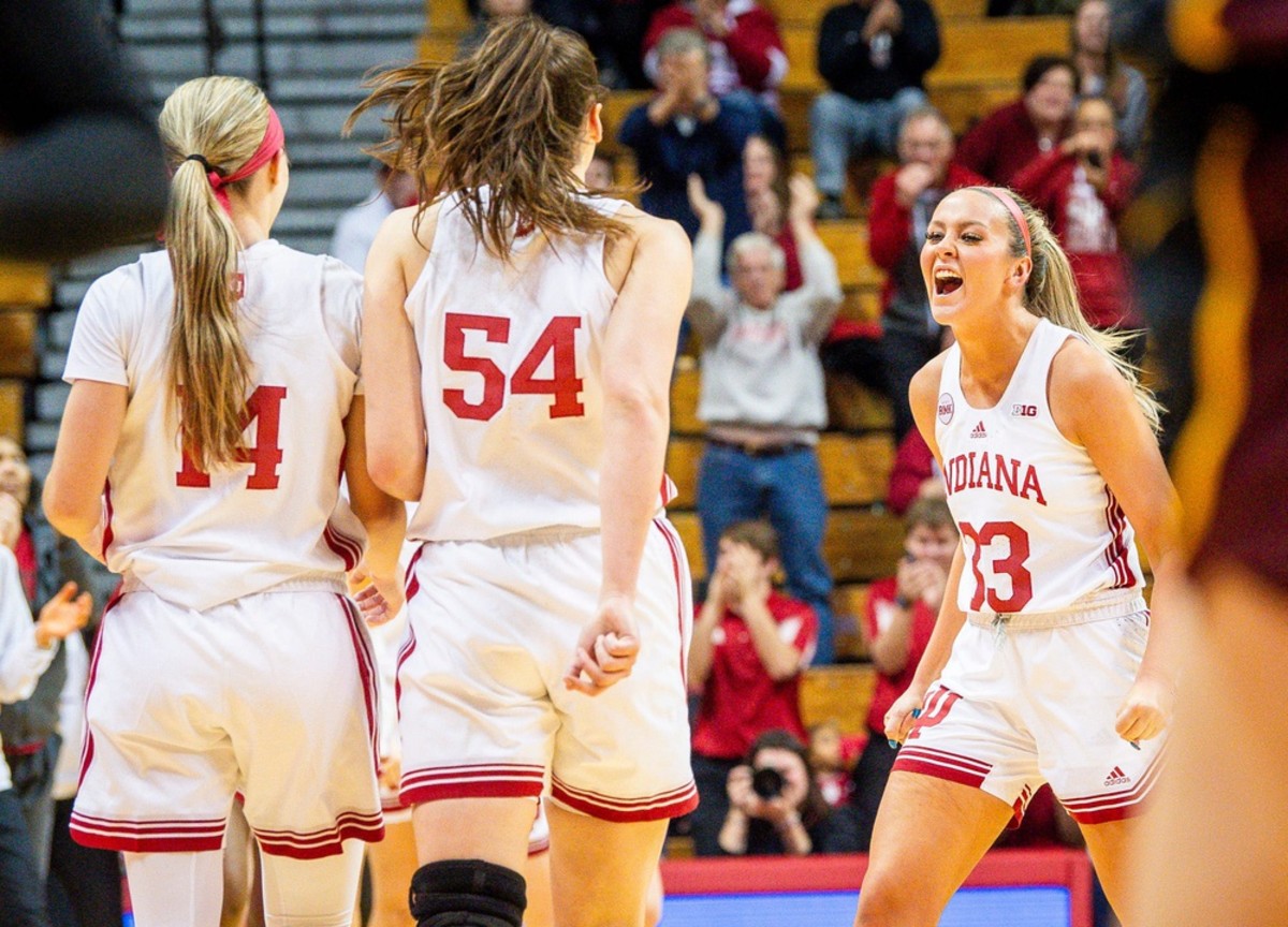 No. 16 Indiana Bounces Back With 85-62 Win Over Minnesota, Mackenzie ...