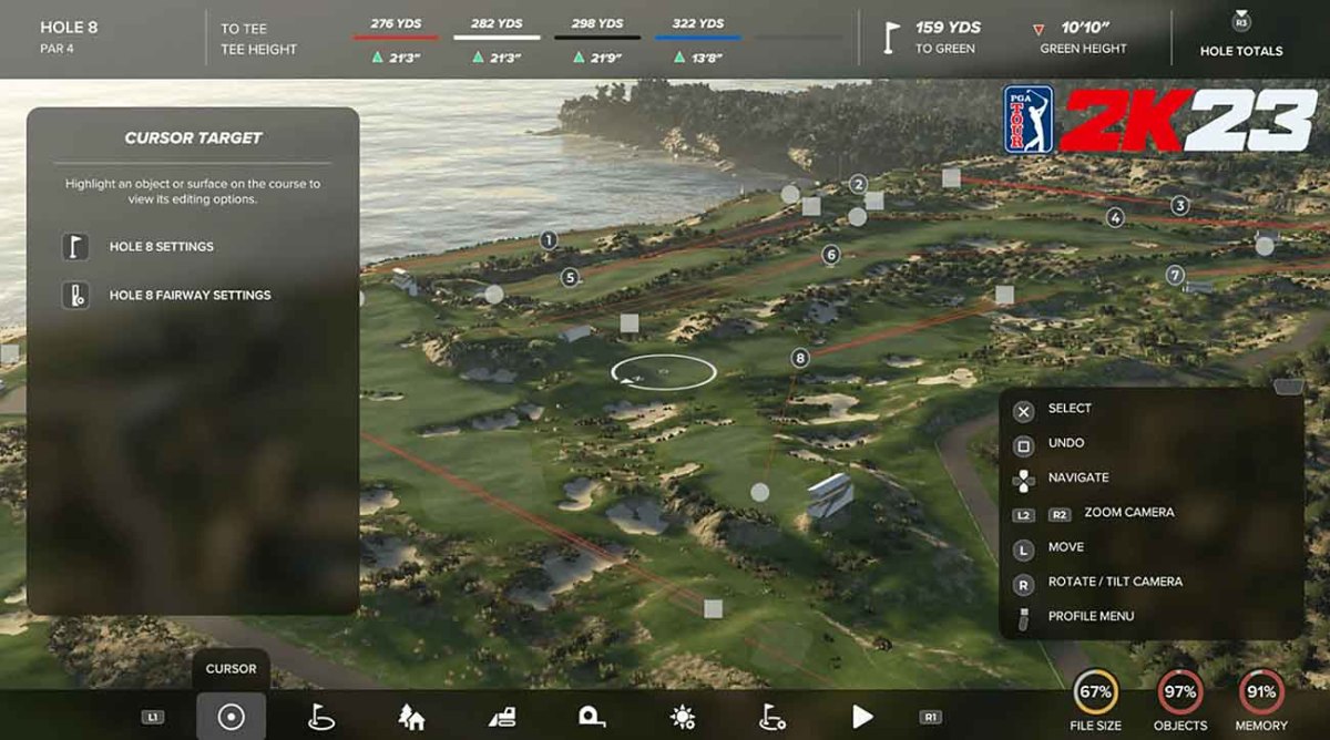 PGA Tour 2K23 game review: Tiger Woods' return is a crowning moment -  Sports Illustrated