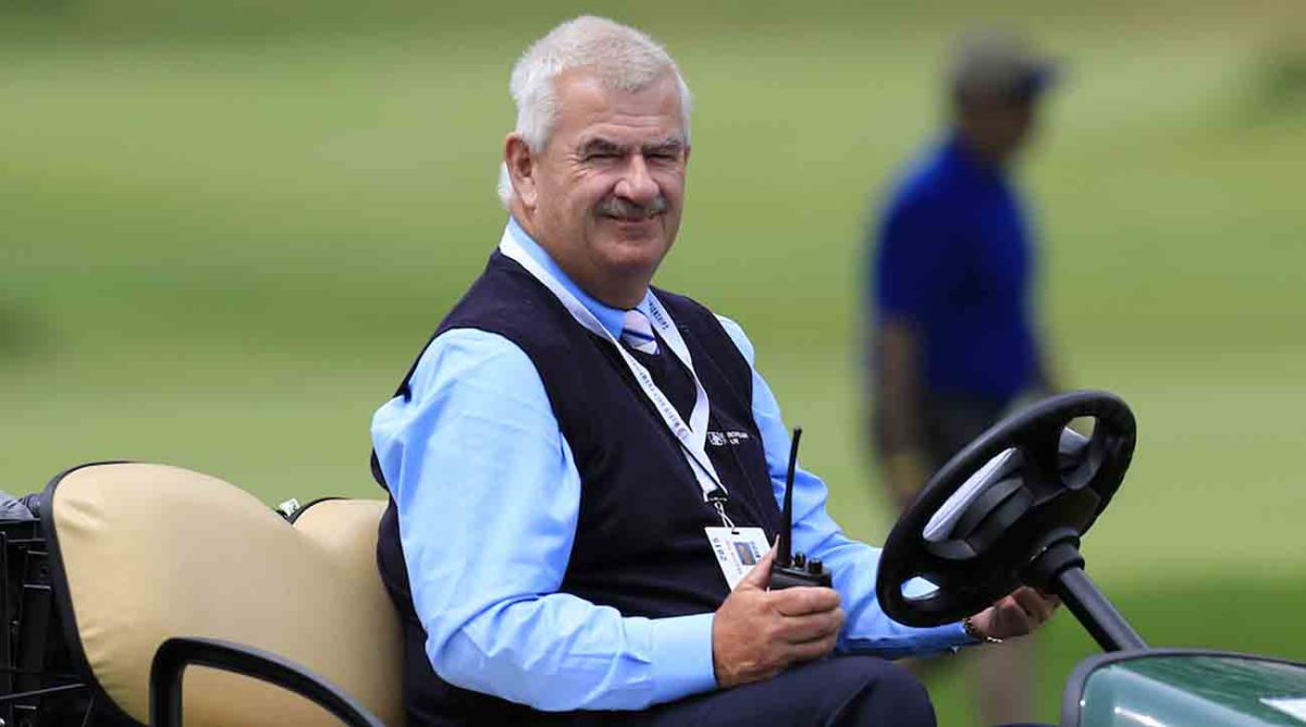 Chief Referee John Paramor is pictured at the 2015 WGC-Bridgestone Invitational.