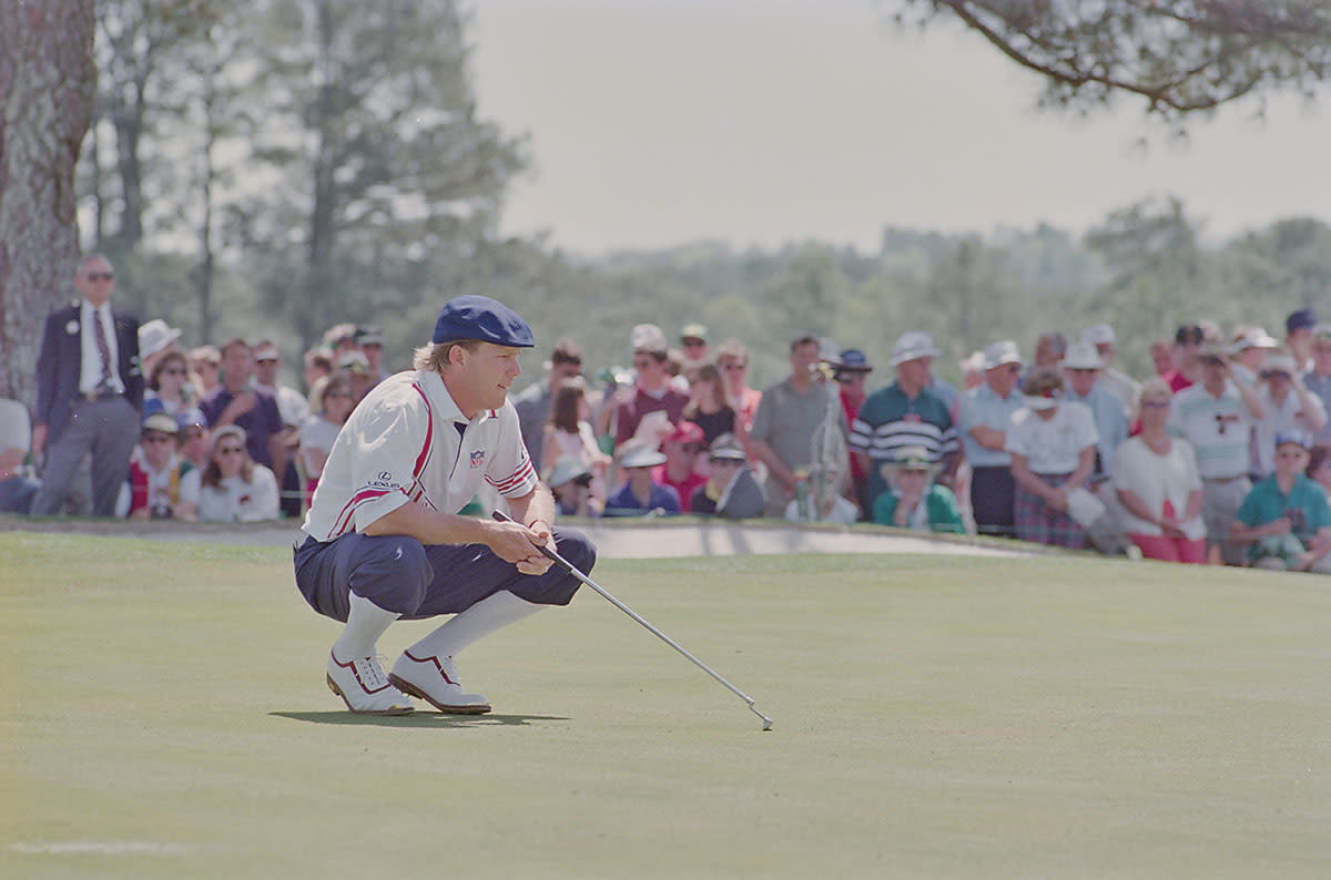 Payne Stewart at the 1993 Masters.